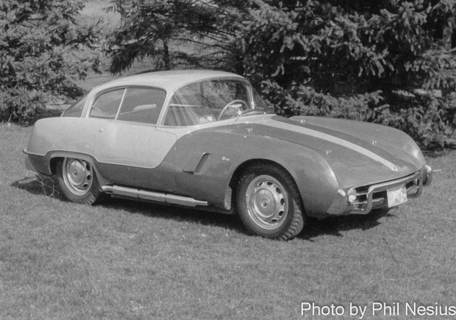 Fiat Abarth 209A coupe possibly at Walterboro National Championship Sports Car Race March 10th 1956 / 952_0023 / 