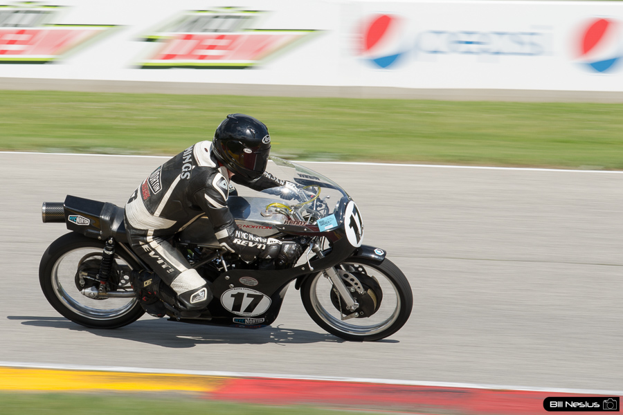 NYC Norton No.17 ridden by Kenny Cummings  at Road America T7 / DSC_3406 / 4