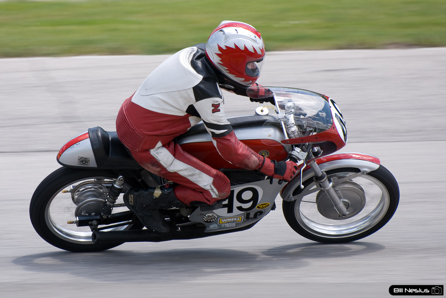 PETE DEROSA (No.49) on a 68 Bultaco in turn 7 at Road America, Elkhart Lake, WI
 / DSC_4567 / 4