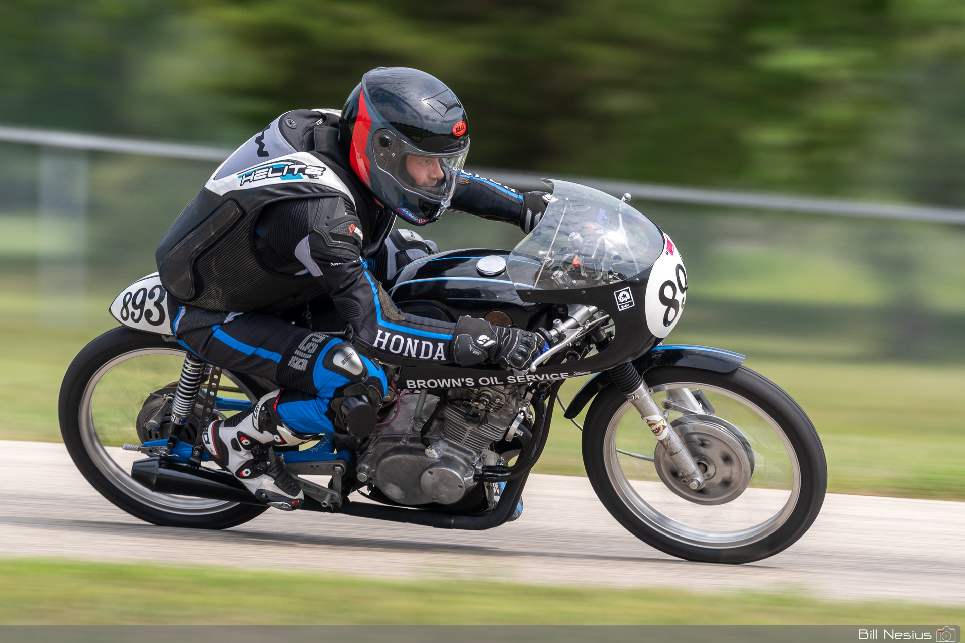AHRMA Motorcycles at Blackhawk Farms Raceway August 2023
