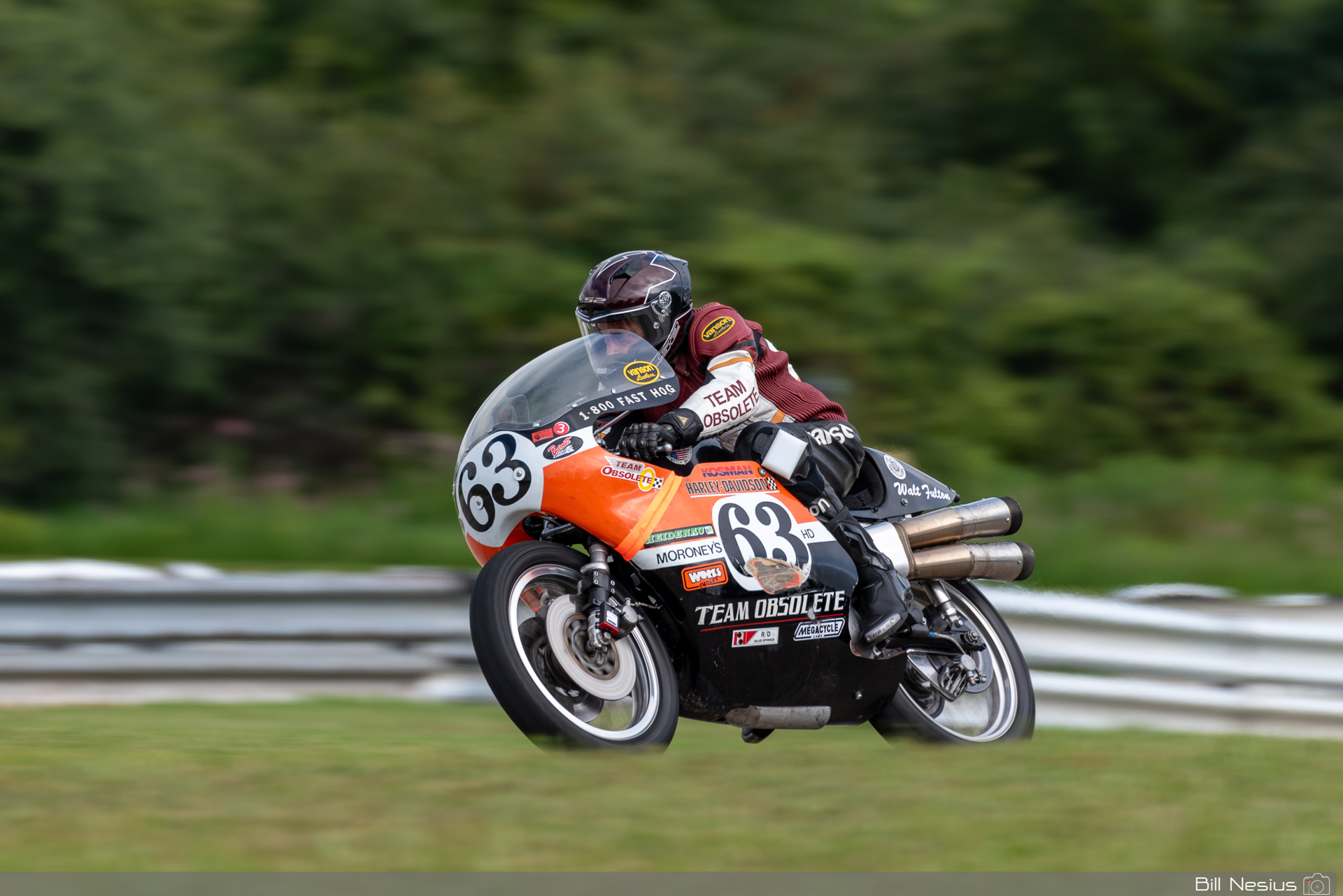 AHRMA Motorcycles at Blackhawk Farms Raceway August 2024
