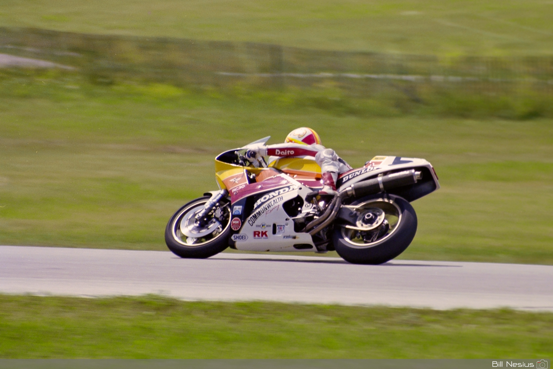 Randy Renfrow on the Number 5 Commonwealth Racing Honda RC30
 / FLM_6430 / 3