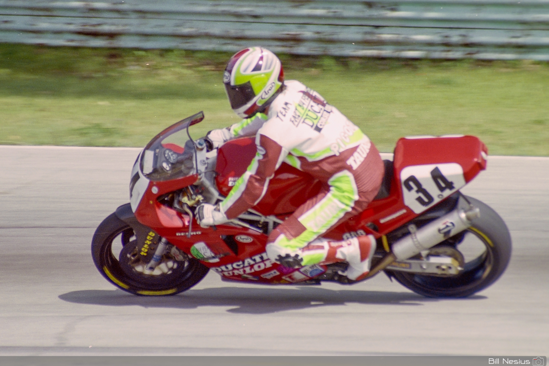 Pascal Picotte on the Number 34 Fast by Ferracci Ducati 851 / FLM_7482 / 