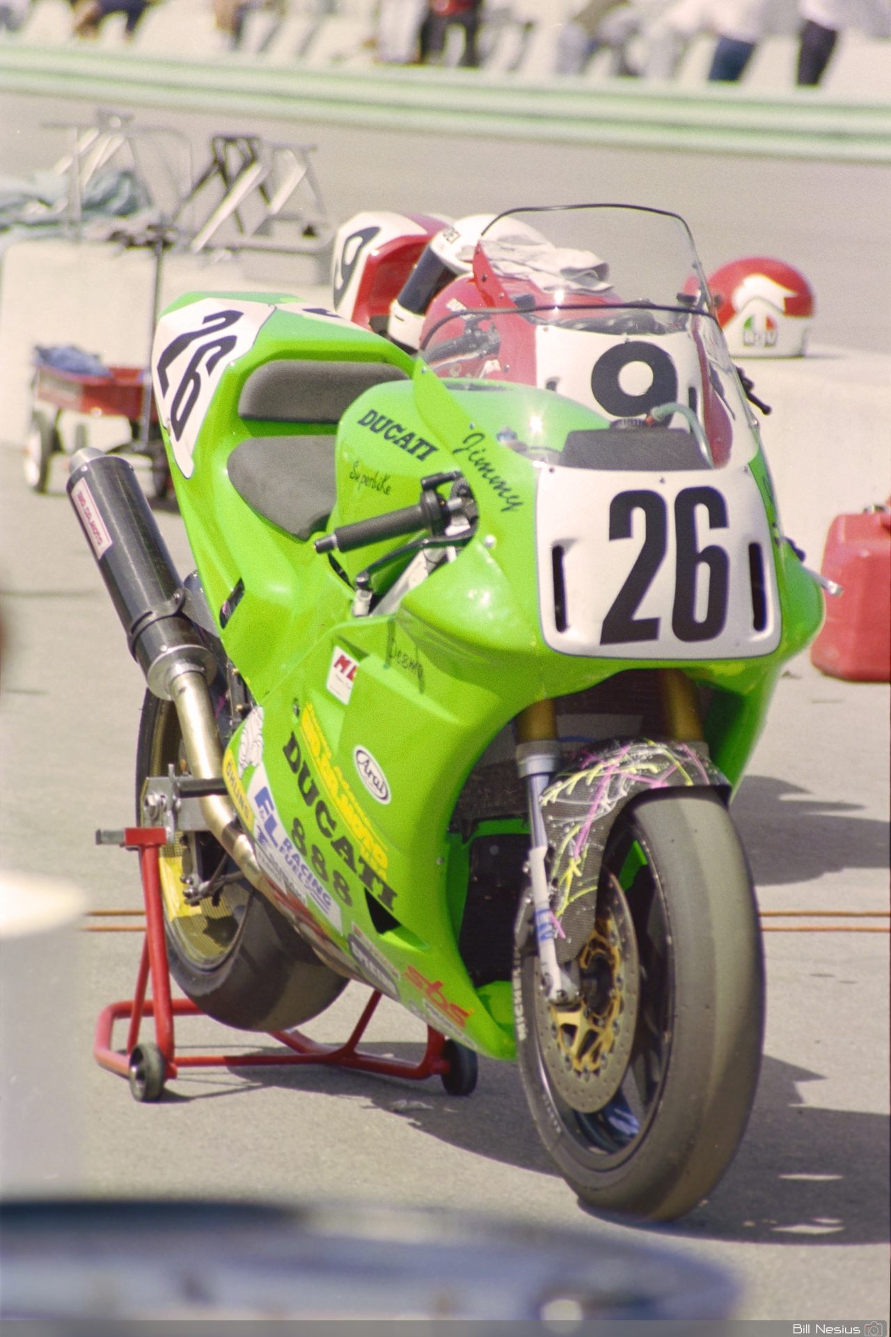 Jimmy Adamo Number 26 Ducati 888 / FLM_7513 / 