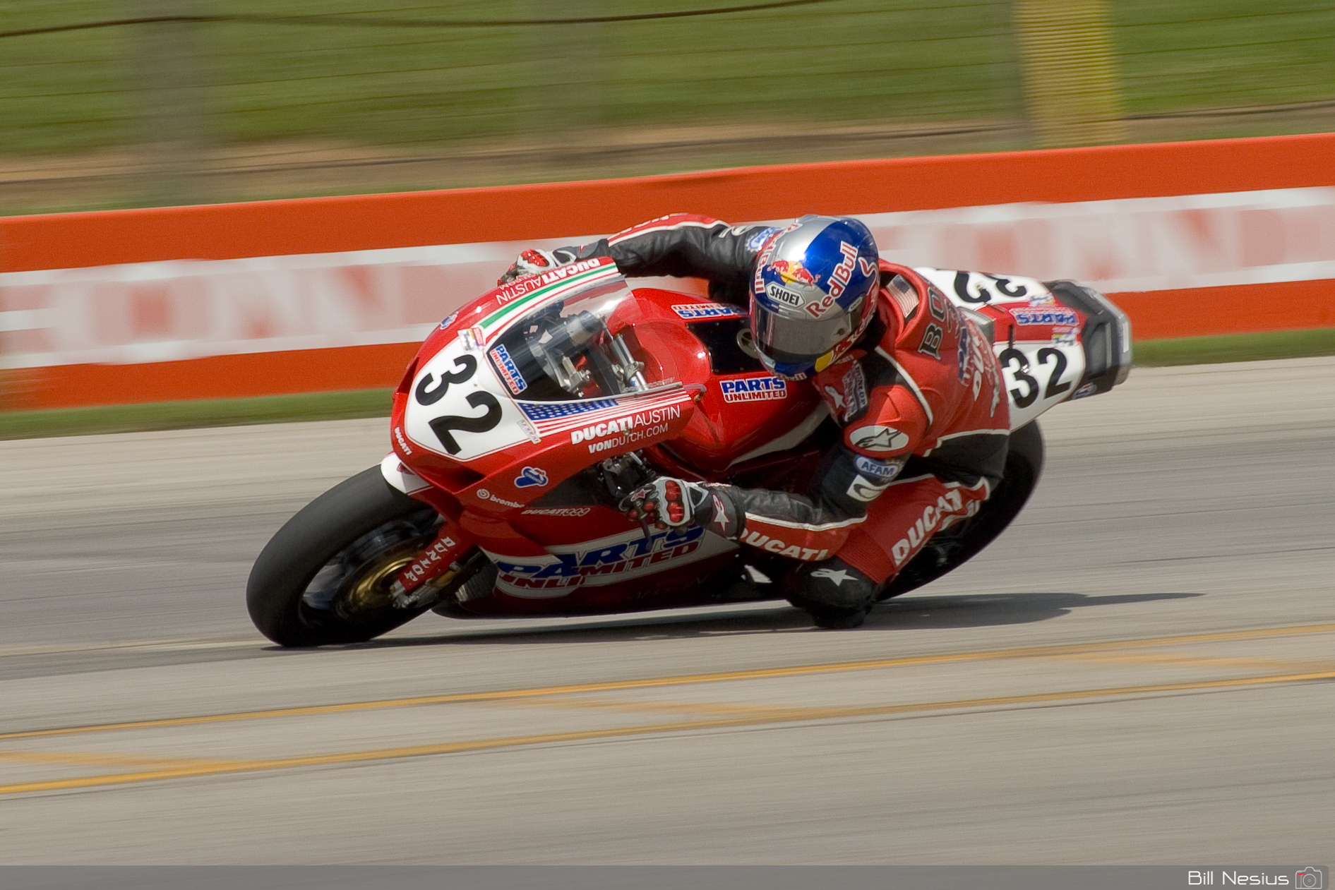 Eric Bostrom on the Number 32 Parts Unlimited Ducati 999R / DSC_6232 / 5