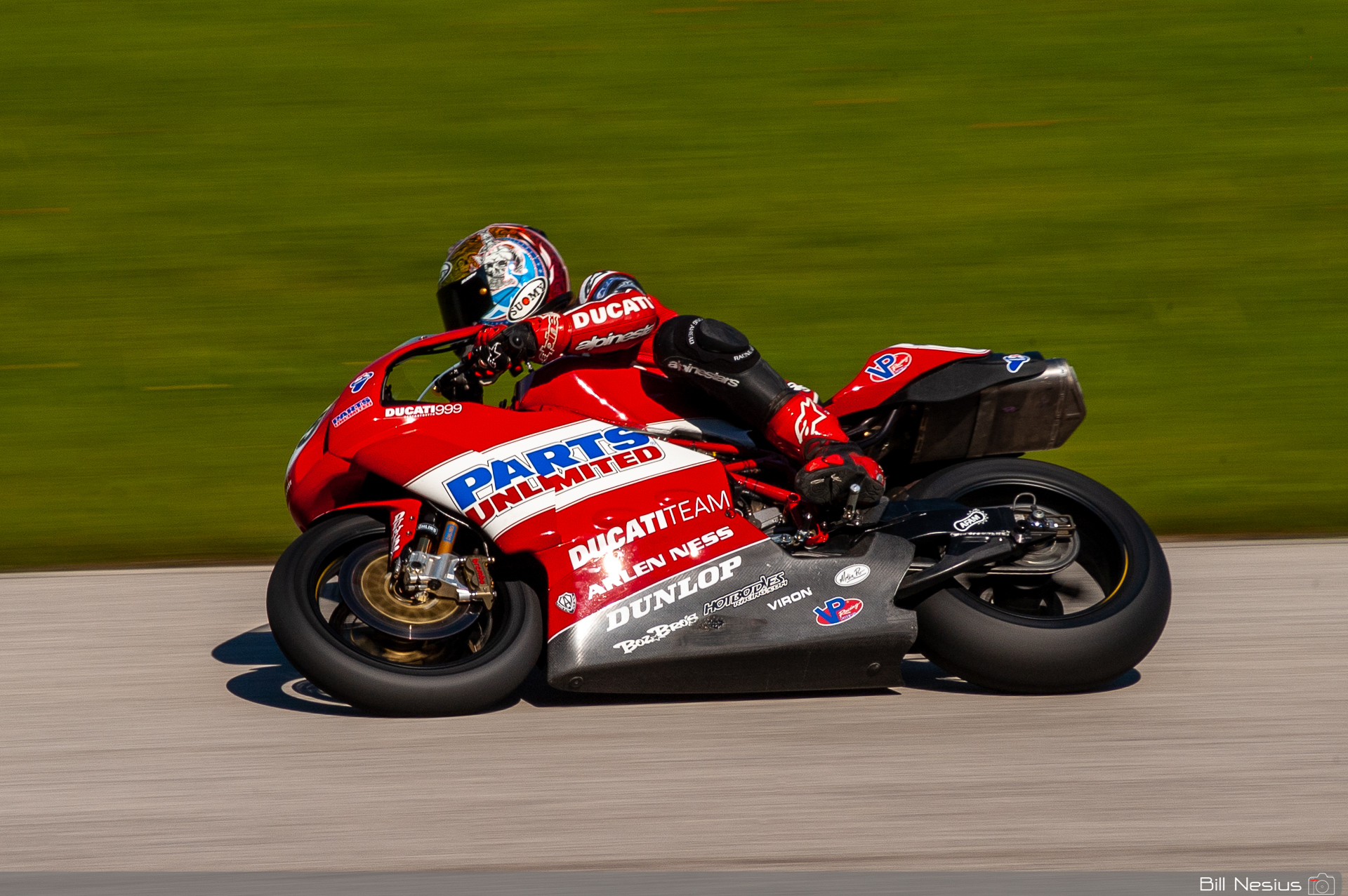 Ben Bostrom on the Number 155 Parts Unlimited Ducati 999R / DSC_0757 / 