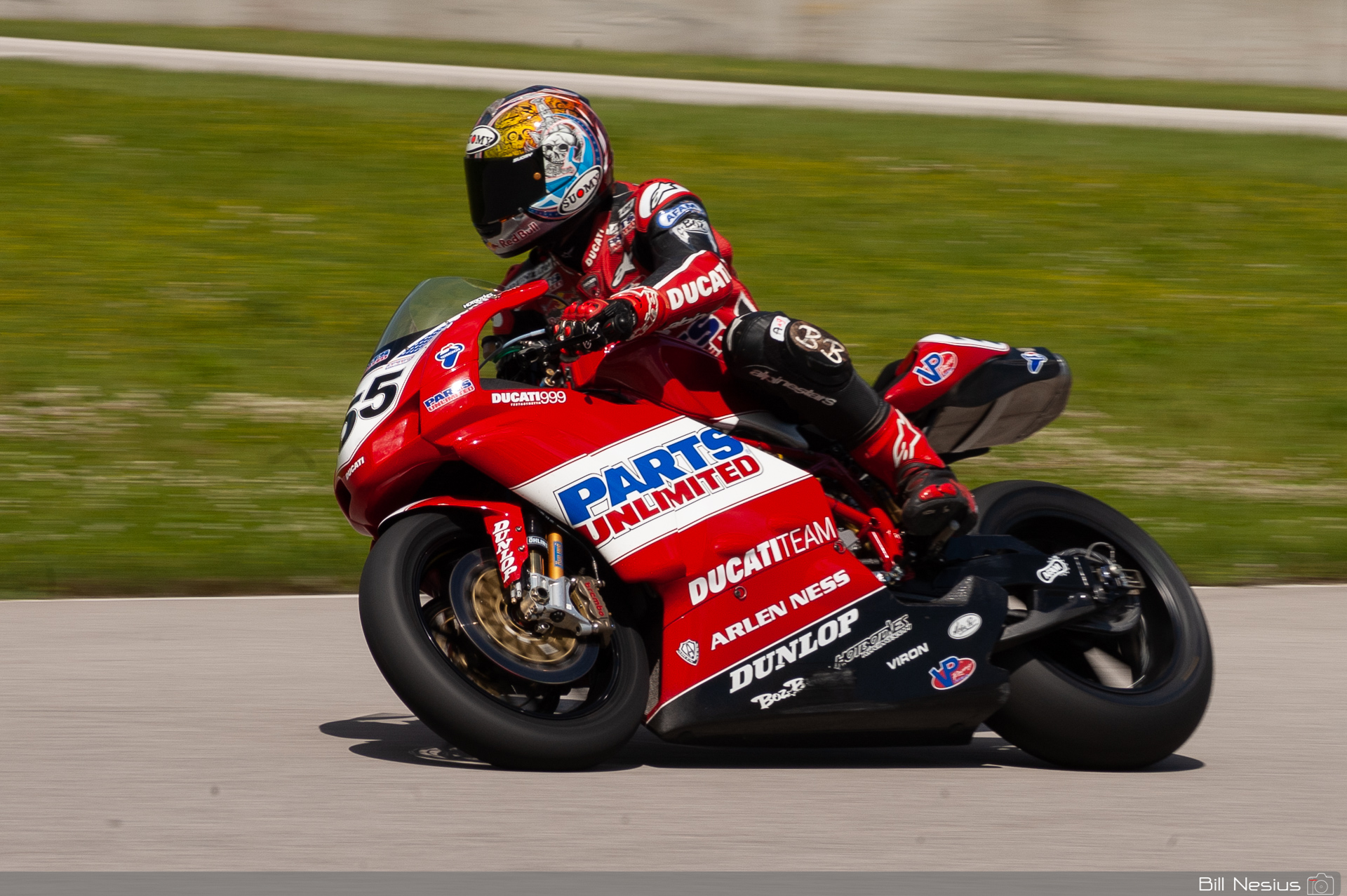 Ben Bostrom on the Number 155 Parts Unlimited Ducati 999R / DSC_1072 / 3