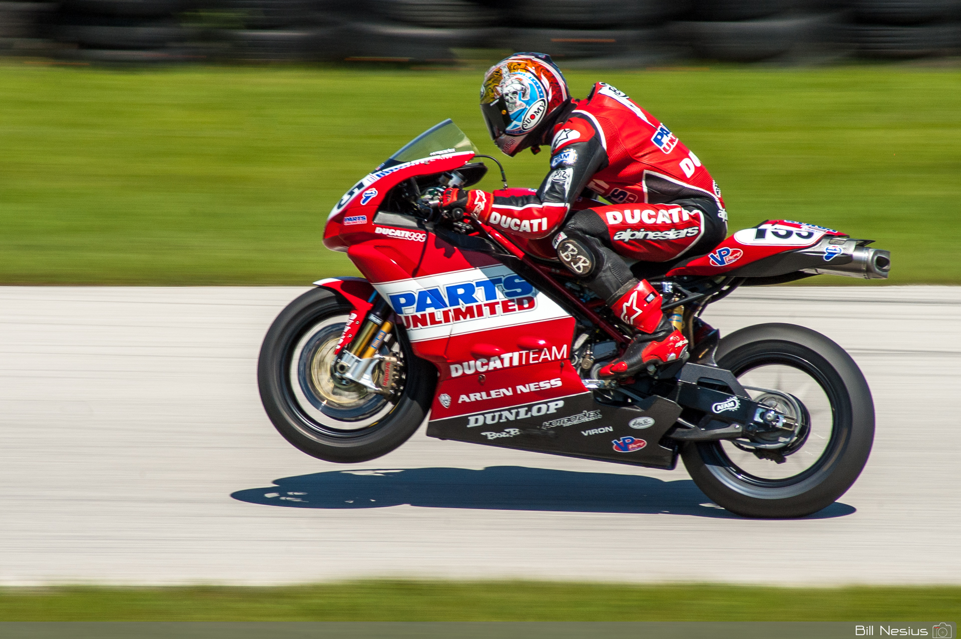 Ben Bostrom on the Number 155 Parts Unlimited Ducati 999R / DSC_1455 / 5