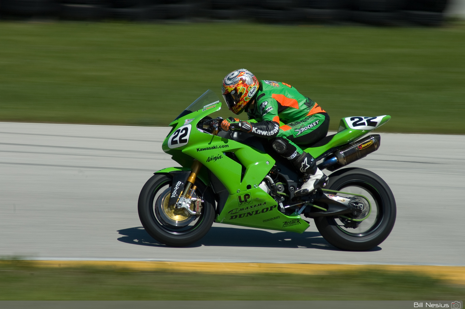 Tommy Hayden on the Number 22 Kawasaki Ninja ZX-10RR / DSC_1461 / 