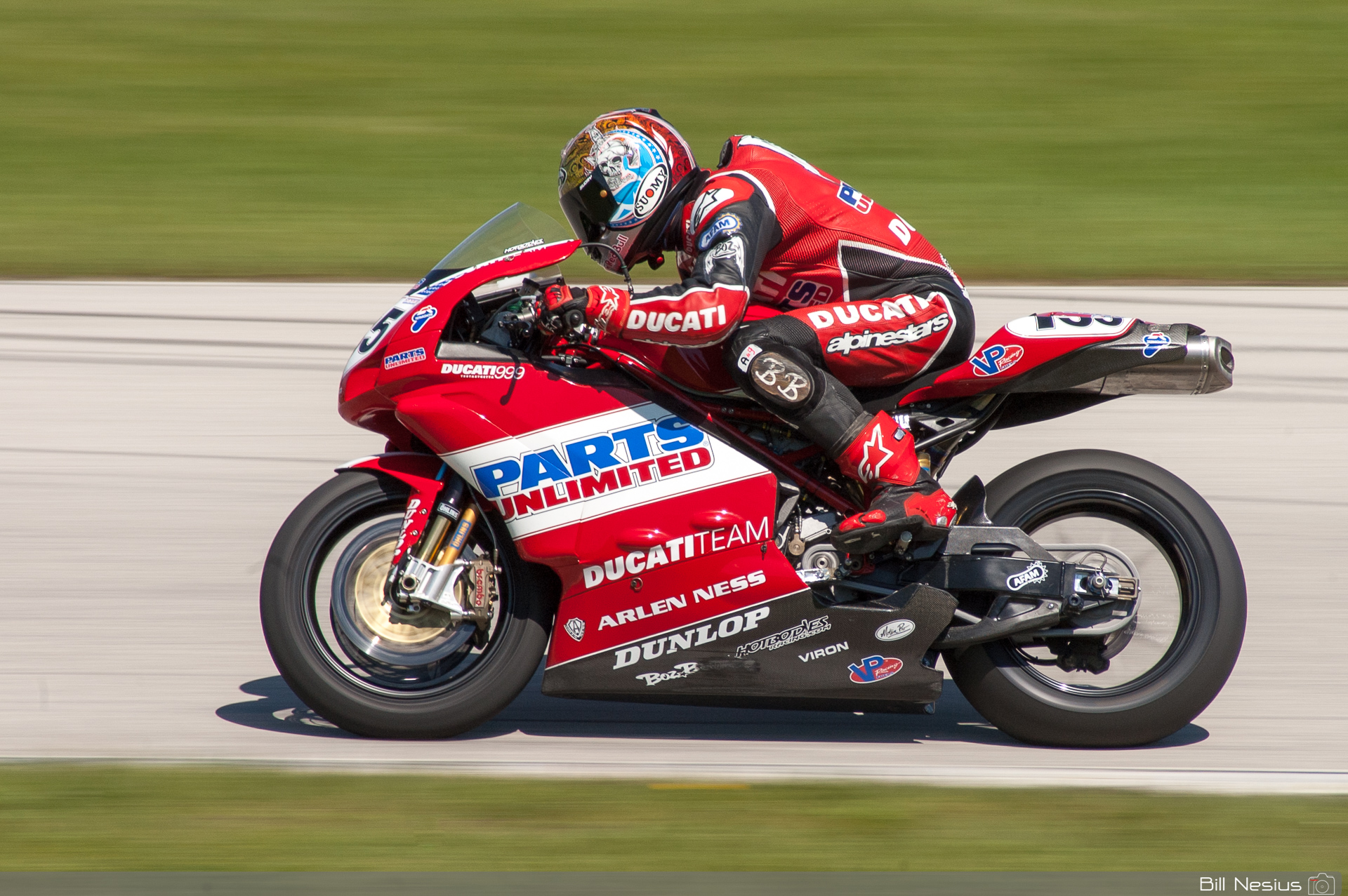 Ben Bostrom on the Number 155 Parts Unlimited Ducati 999R / DSC_1469 / 3