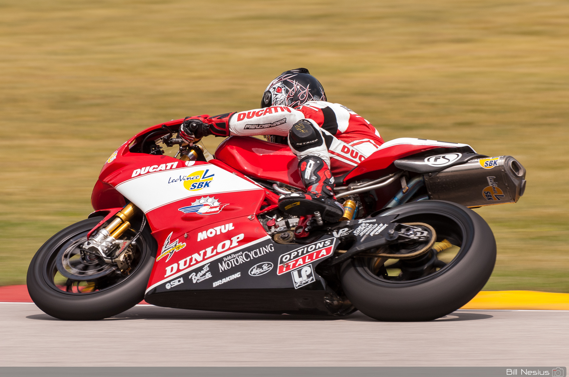 Larry Pegram on the Number 72 Leo Vince Ducati 749R / DSC_1422 / 3