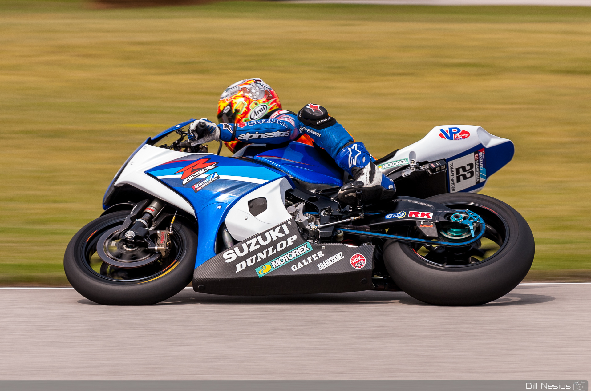 Tommy Hayden on the Number 22 American Suzuki/Yoshimura Suzuki GSX-R1000 / DSC_1510 / 3