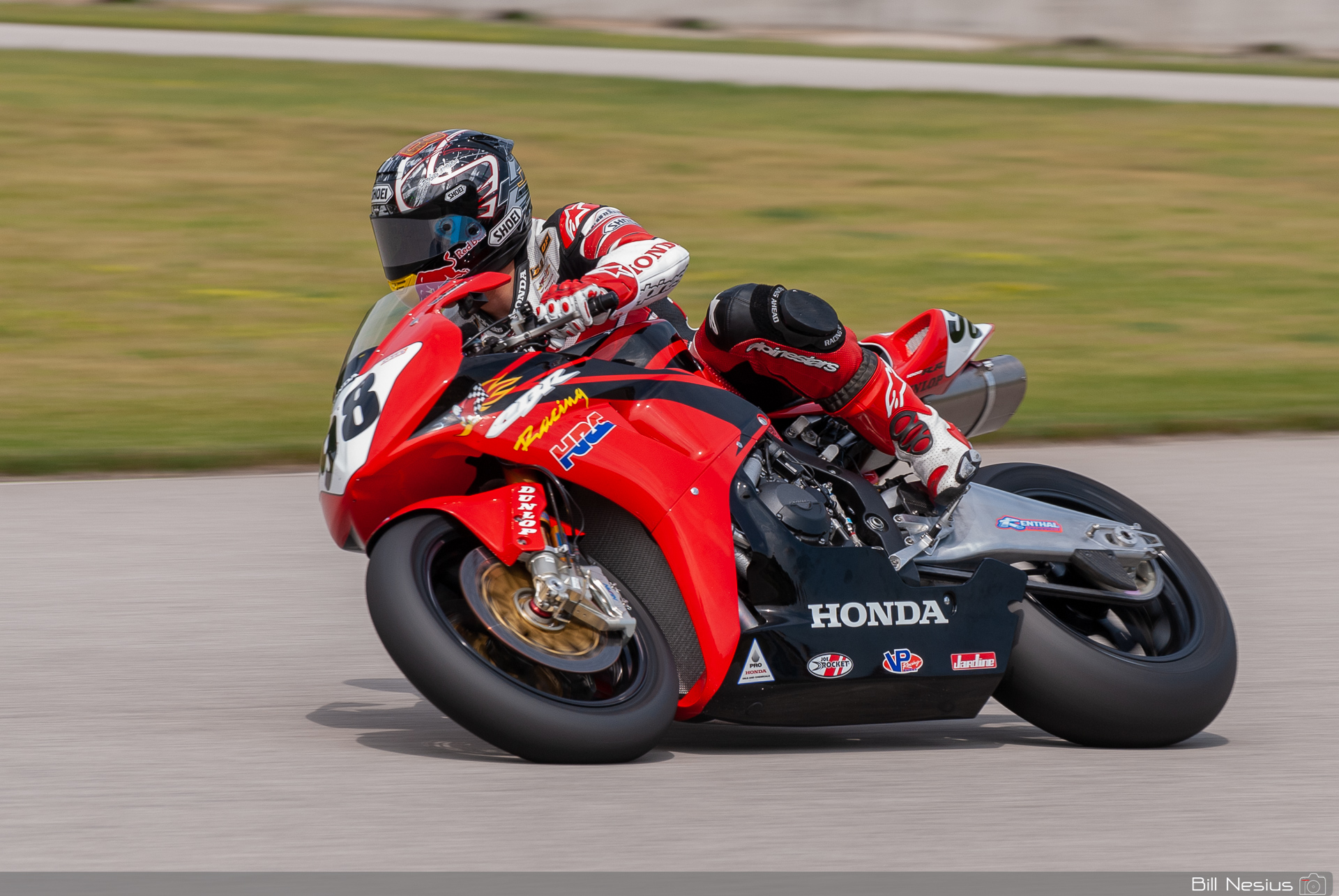 Jake Zemke on the Number 98 American Honda CBR1000RR / DSC_1511 / 3