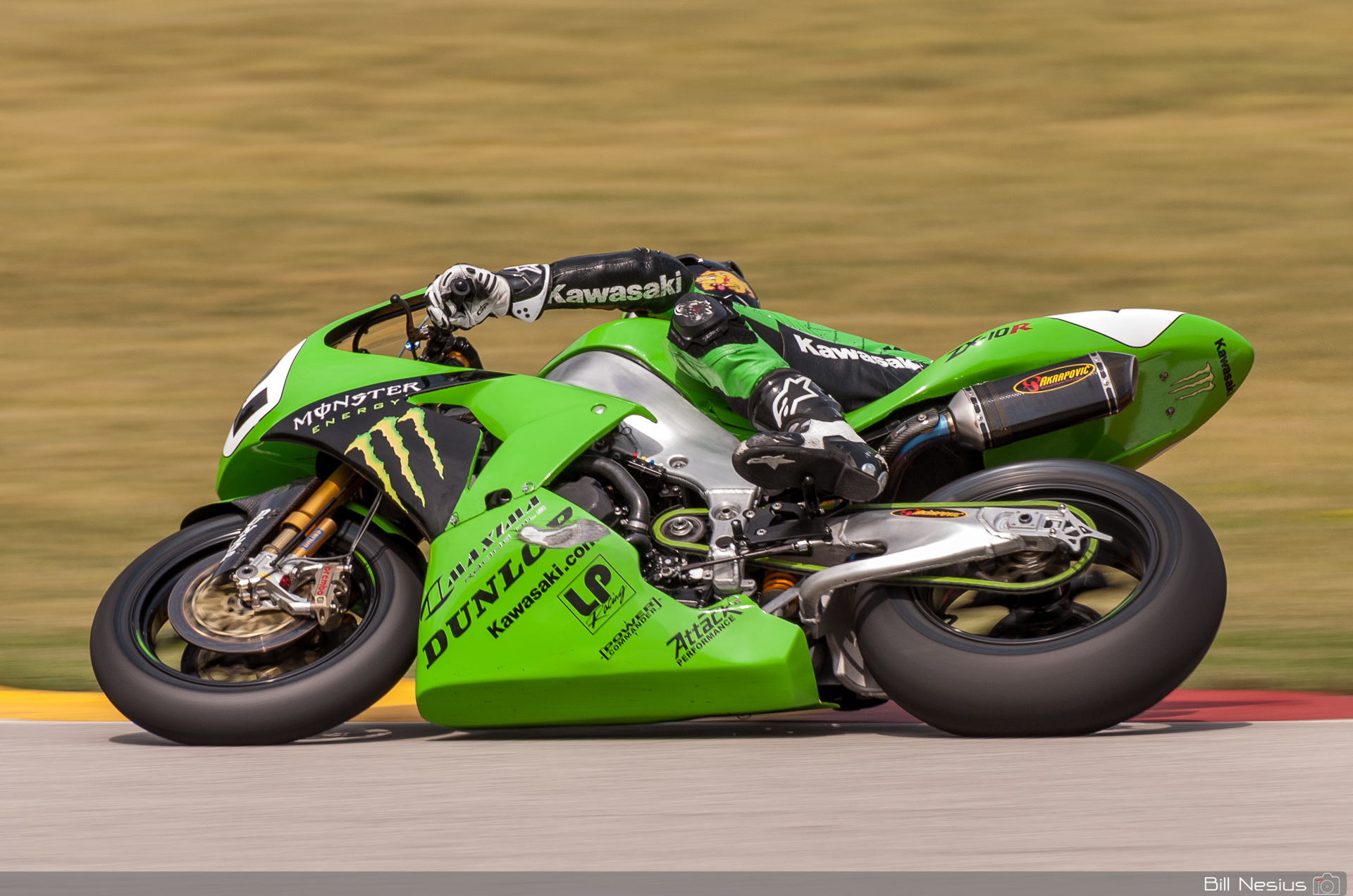 Jamie Hacking on the Number 2 Monster Energy Kawasaki ZX10R / DSC_1559 / 3