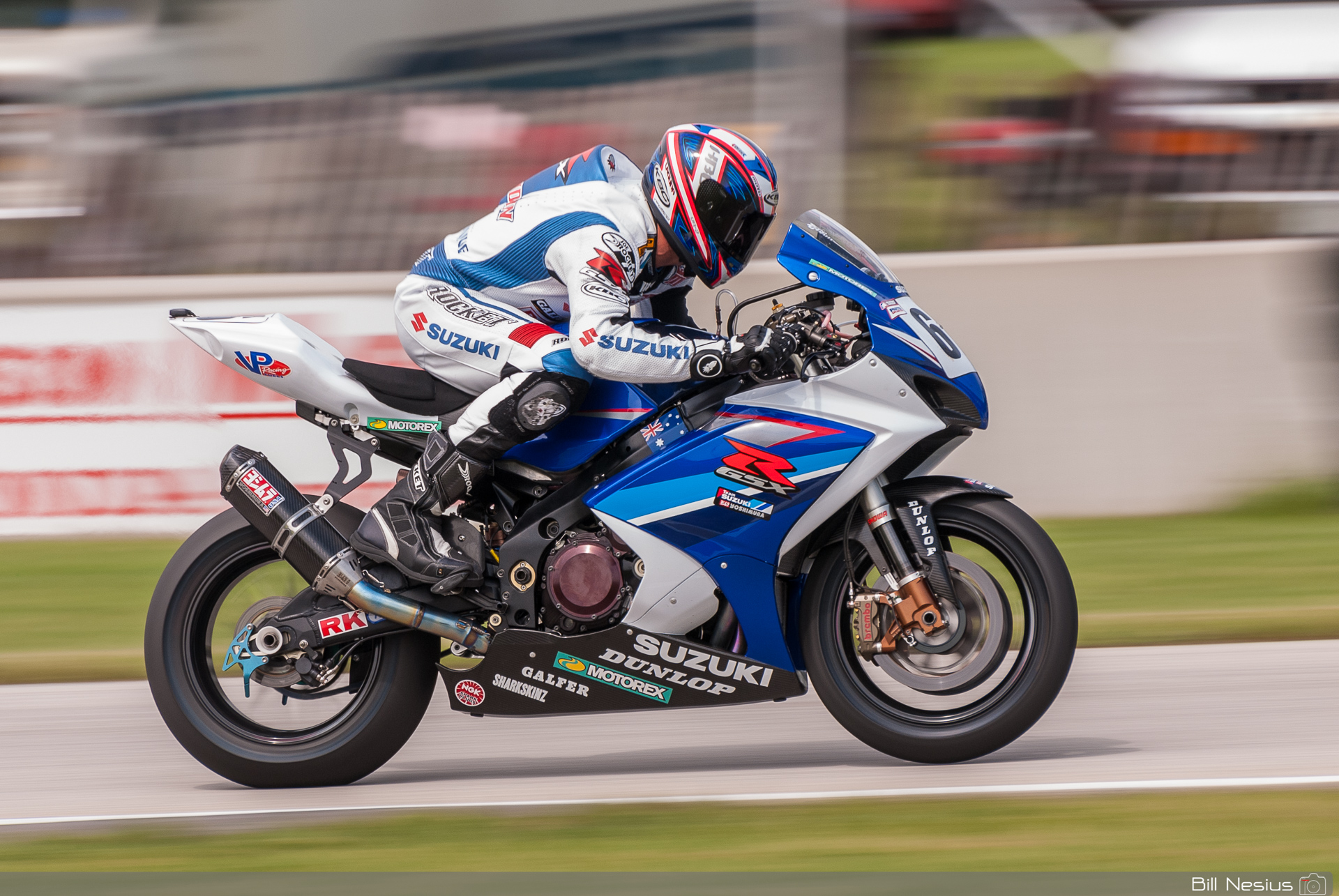 Mat Mladin on the Number 66 Yoshimura Suzuki GSX-R1000 / DSC_1605 / 4