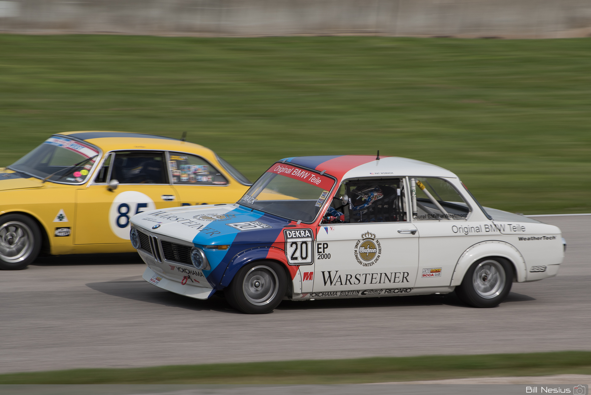 1973 BMW 2002 #20 in turn 9 driven by Patrick Womack / DSC_3714 / 4