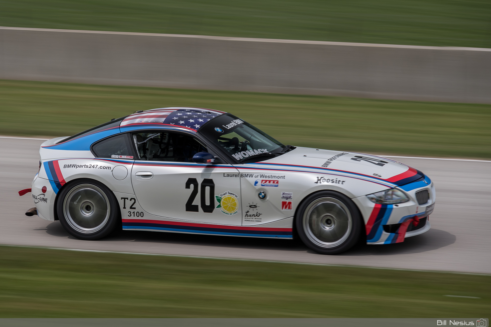 2007 BMW Z4M #20 between turns 3-4 driven by Patrick Womack / DSC_4093 / 4