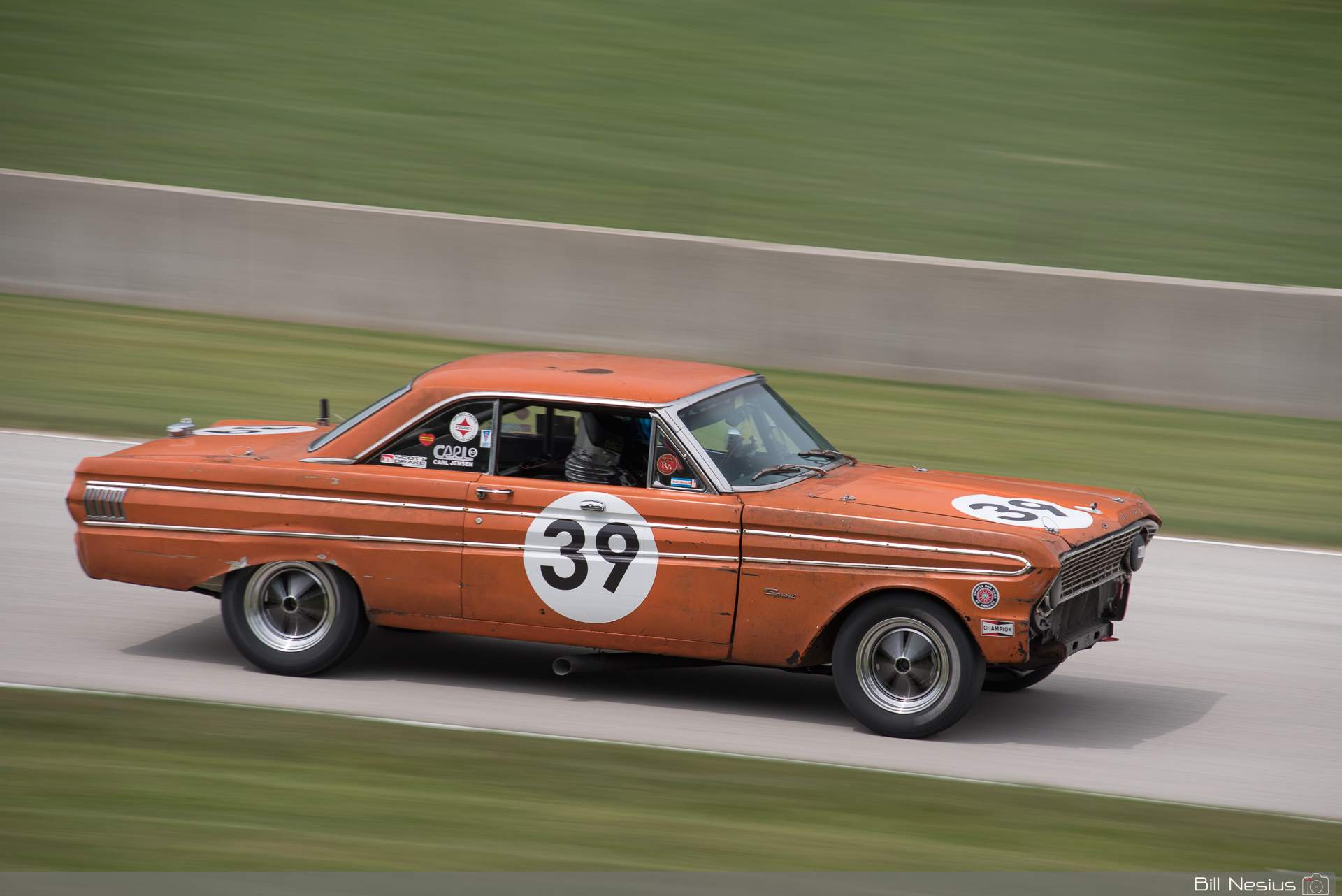 1964 Ford Falcon #39 between turns 3-4 / DSC_4152 / 4