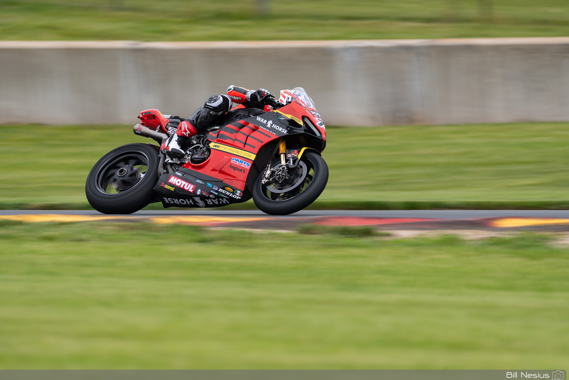 Loris Baz on the Number 76 Warhorse HSBK Racing Ducati Panigale V4R / DSC_3004 / 3