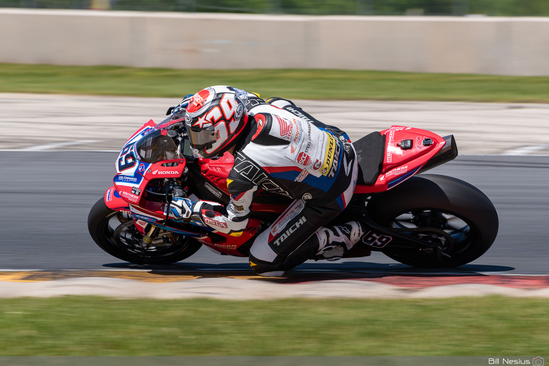 Hayden Gillim on the Number 69 Real Steel Motorsports Honda CBR1000RR-R SP / DSC_9081 / 3
