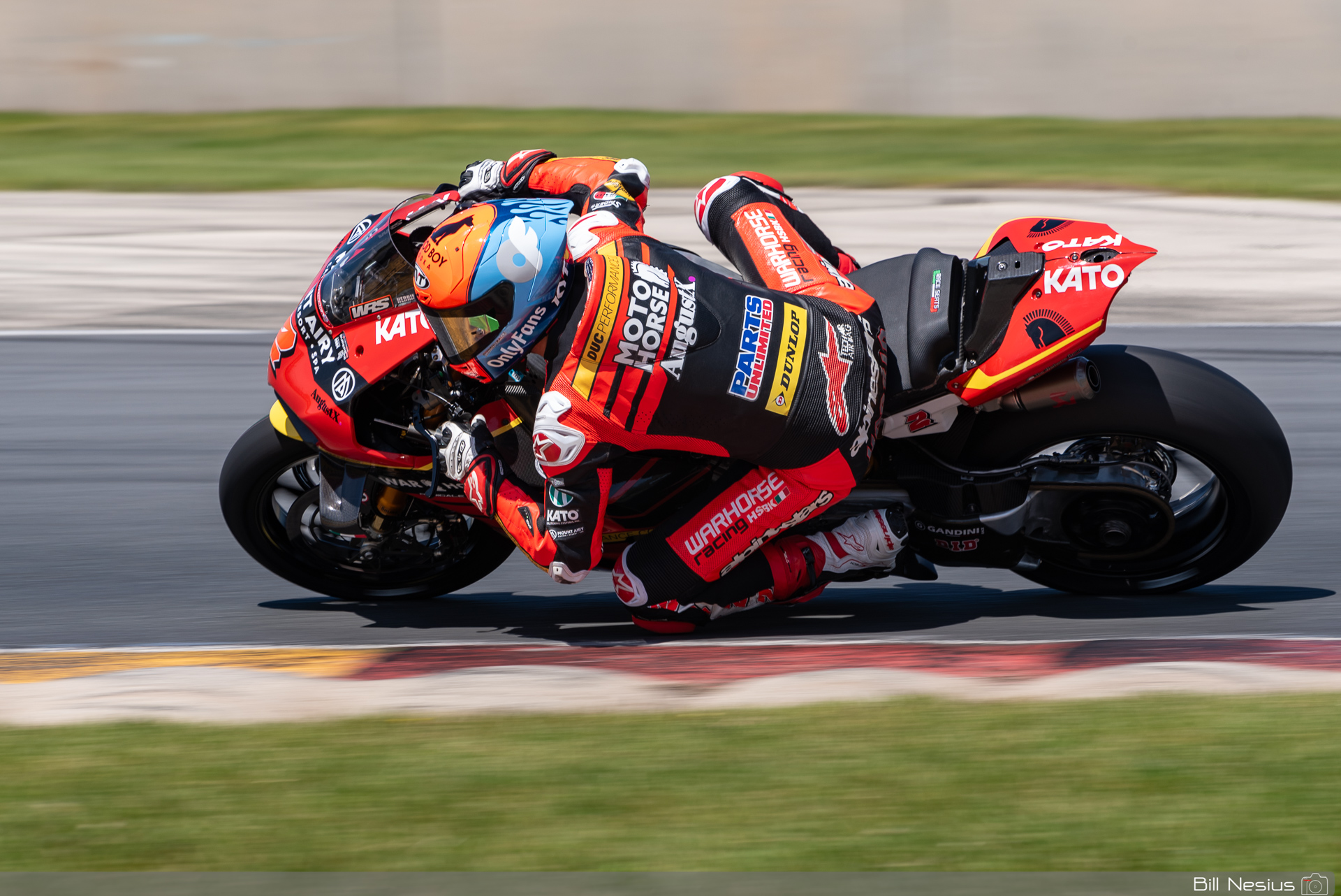 Josh Herrin on the Number 2 Warhorse HSBK Racing Ducati Panigale V4R / DSC_9084 / 3