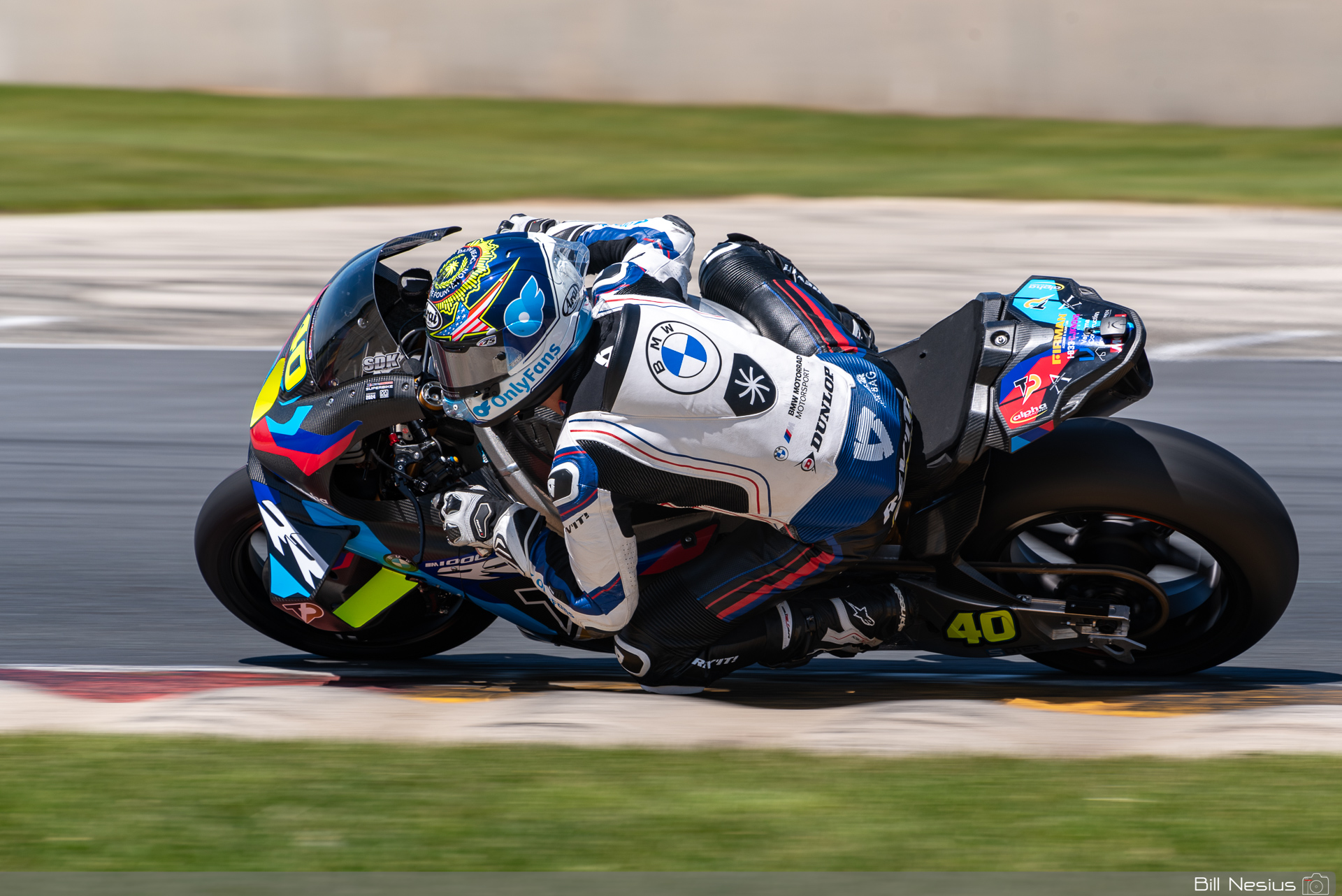 Sean Dylan Kelly on the Number 40 TopPro Racing BMW M1000RR / DSC_9087 / 4