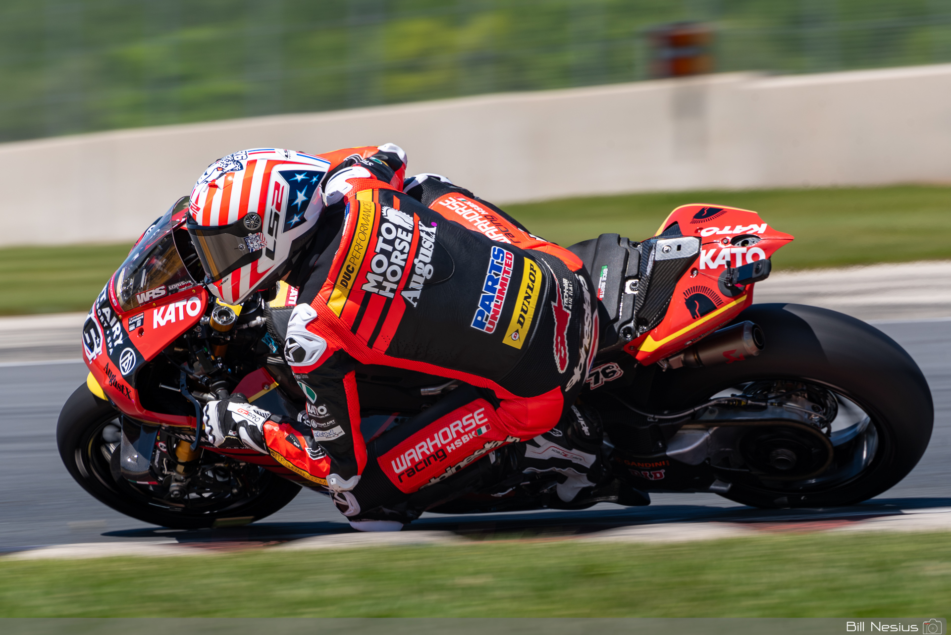 Loris Baz on the Number 76 Warhorse HSBK Racing Ducati Panigale V4R / DSC_9125 / 3