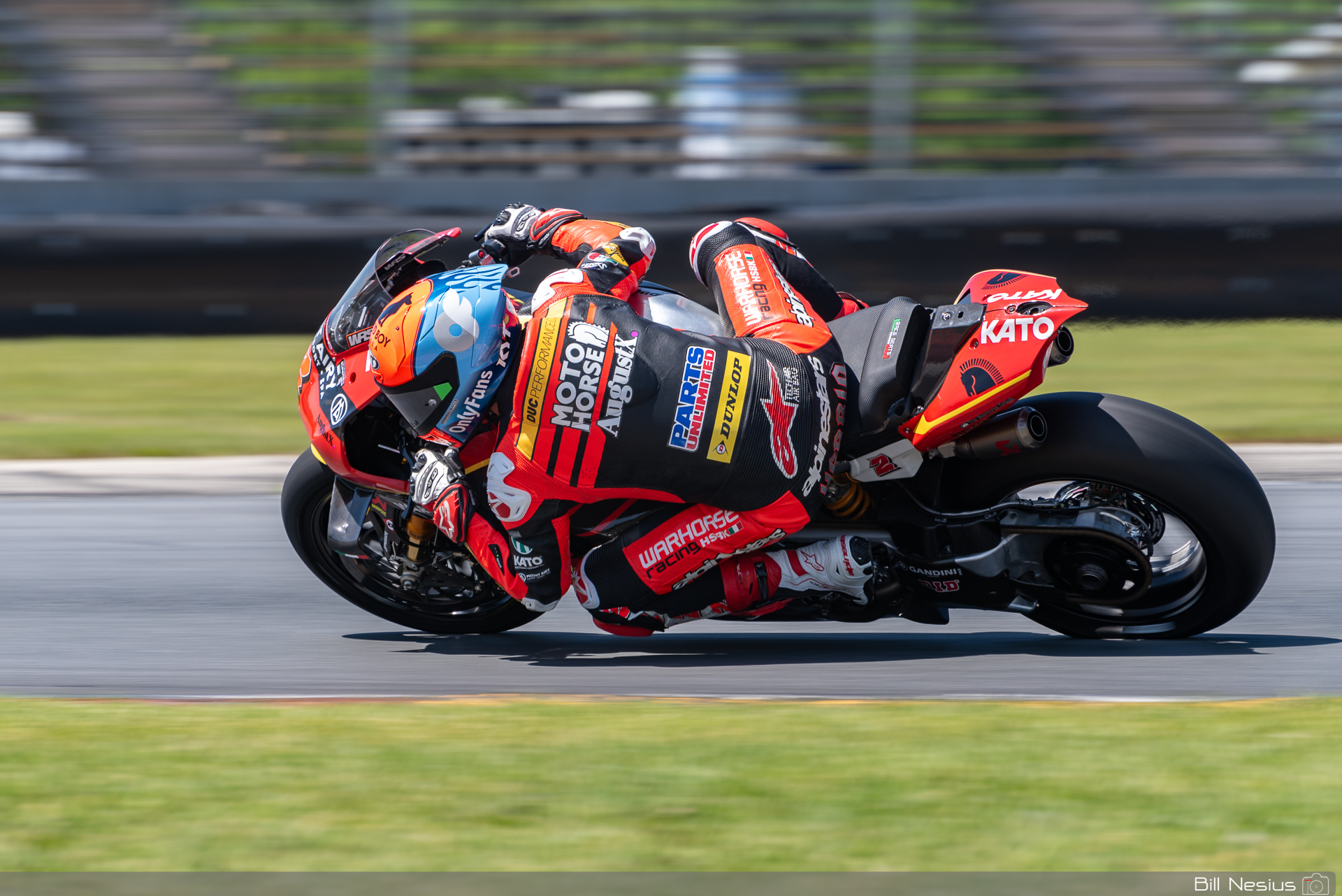 Josh Herrin on the Number 2 Warhorse HSBK Racing Ducati Panigale V4R / DSC_9159 / 3