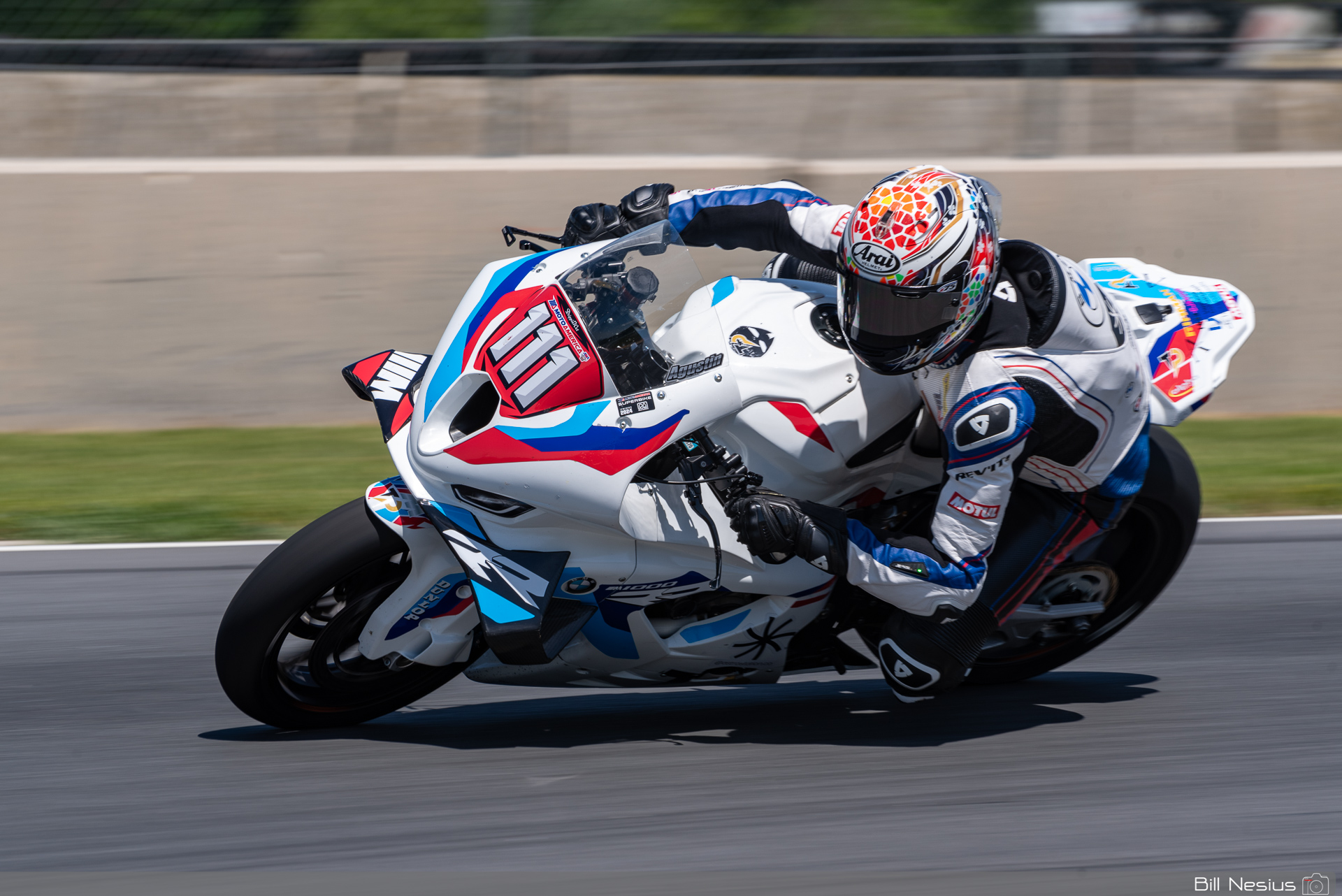 Agustin Sierra on the Number 111 TopPro Racing Team BMW M1000RR / DSC_9249 / 4