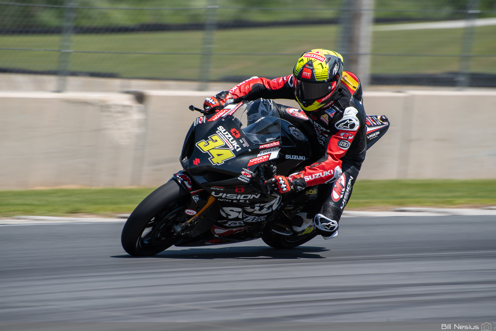 Xavi Fores on the Number 34 Vision Wheel M4 ECSTAR Suzuki GSX-R1000R / DSC_9266 / 3