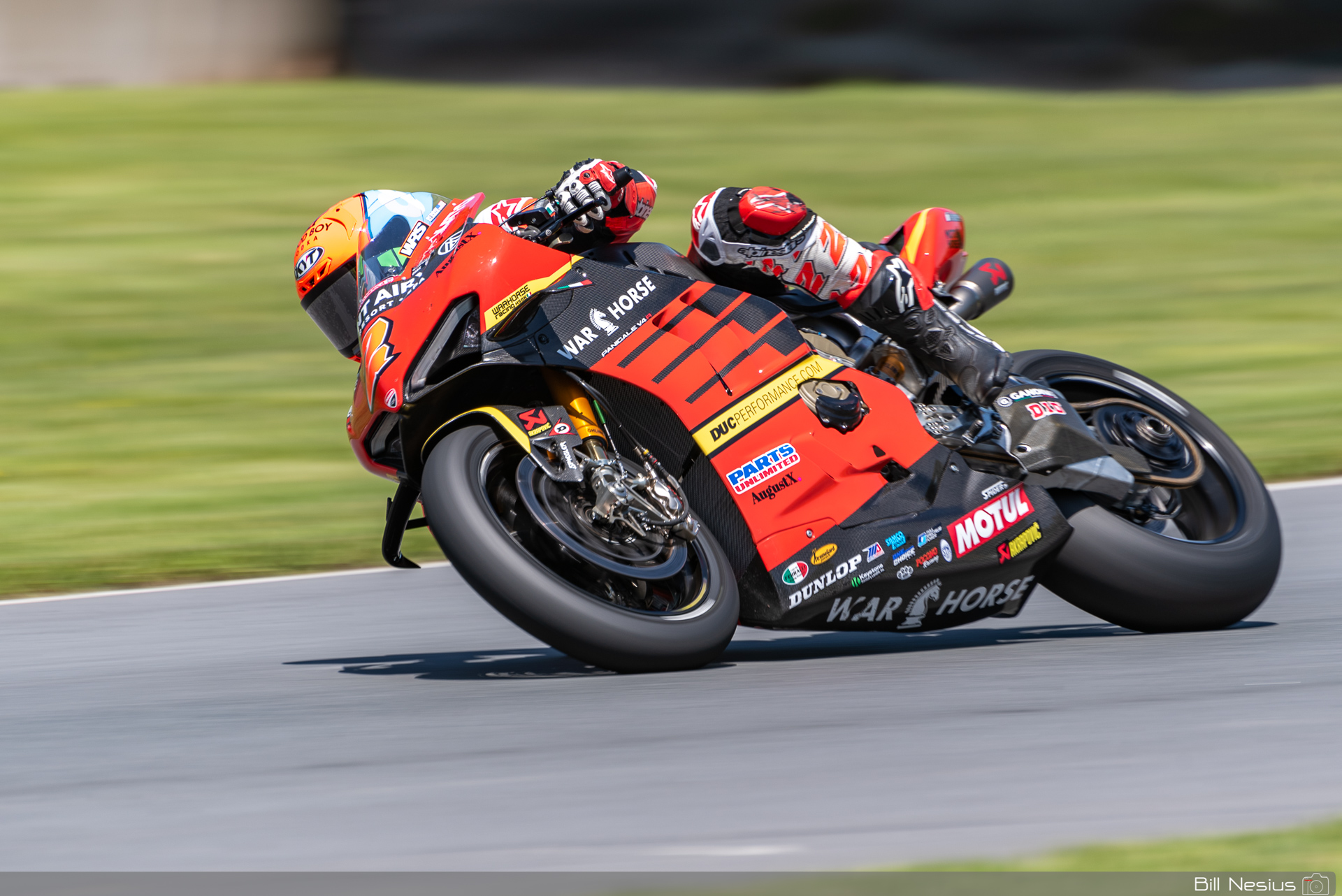 Josh Herrin on the Number 2 Warhorse HSBK Racing Ducati Panigale V4R / DSC_9520 / 3