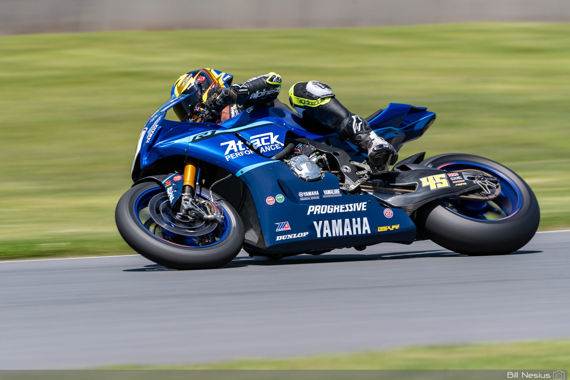 Cameron Petersen on the Number 45 Attack Performance/Progressive/Yamaha Racing Yamaha YZF-R1 / DSC_9555 / 3