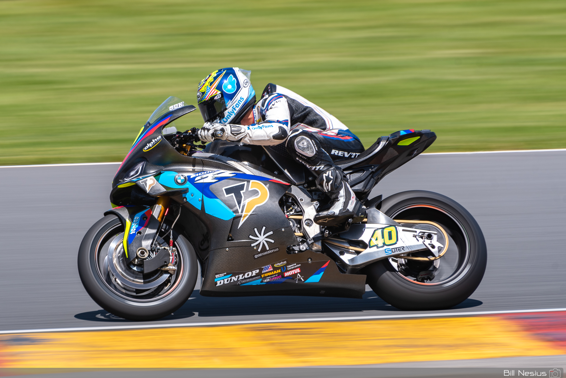 Sean Dylan Kelly on the Number 40 TopPro Racing BMW M1000RR / DSC_9731 / 3