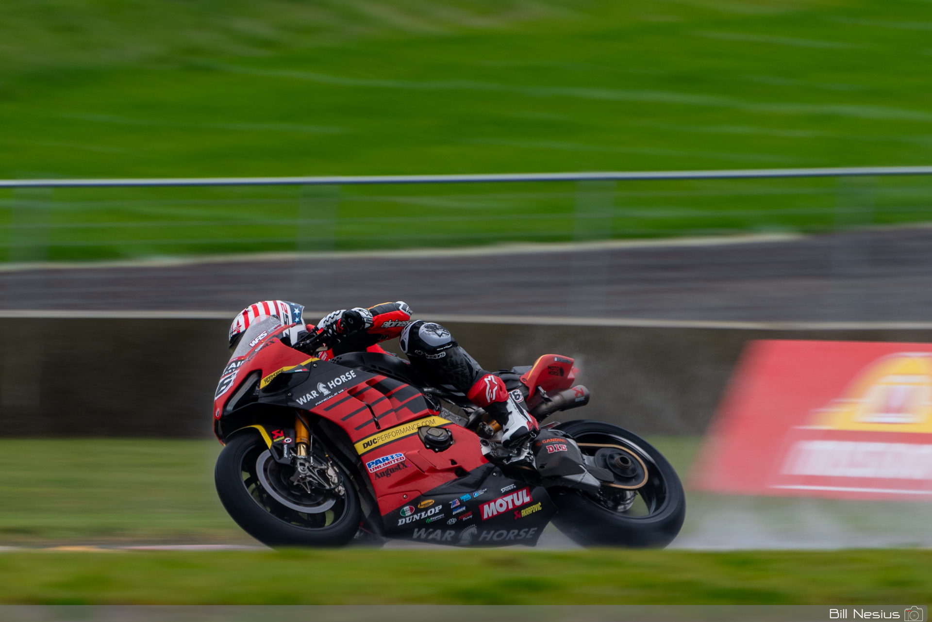 Loris Baz on the Number 76 Warhorse HSBK Racing Ducati Panigale V4R / IMG_0083 / 3