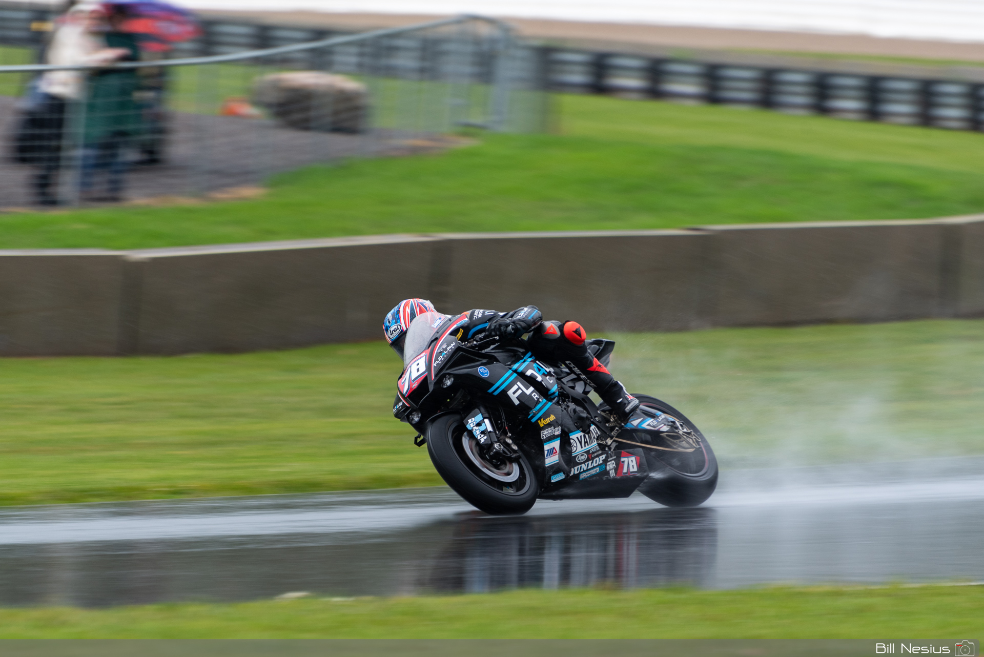 Ben Smith on the Number 78 FLO4LAW Racing Yamaha YZF-R1 / IMG_0264 / 3