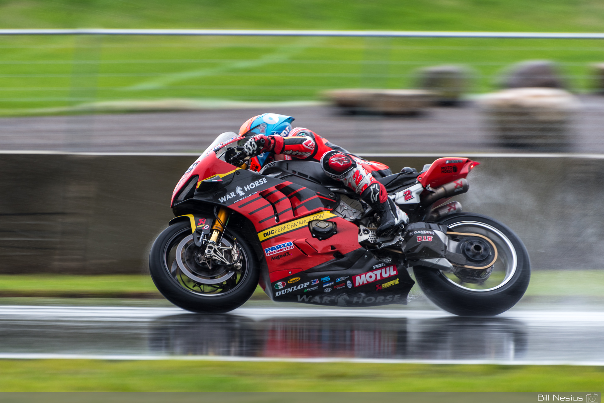 Josh Herrin on the Number 2 Warhorse HSBK Racing Ducati Panigale V4R / IMG_0314 / 3