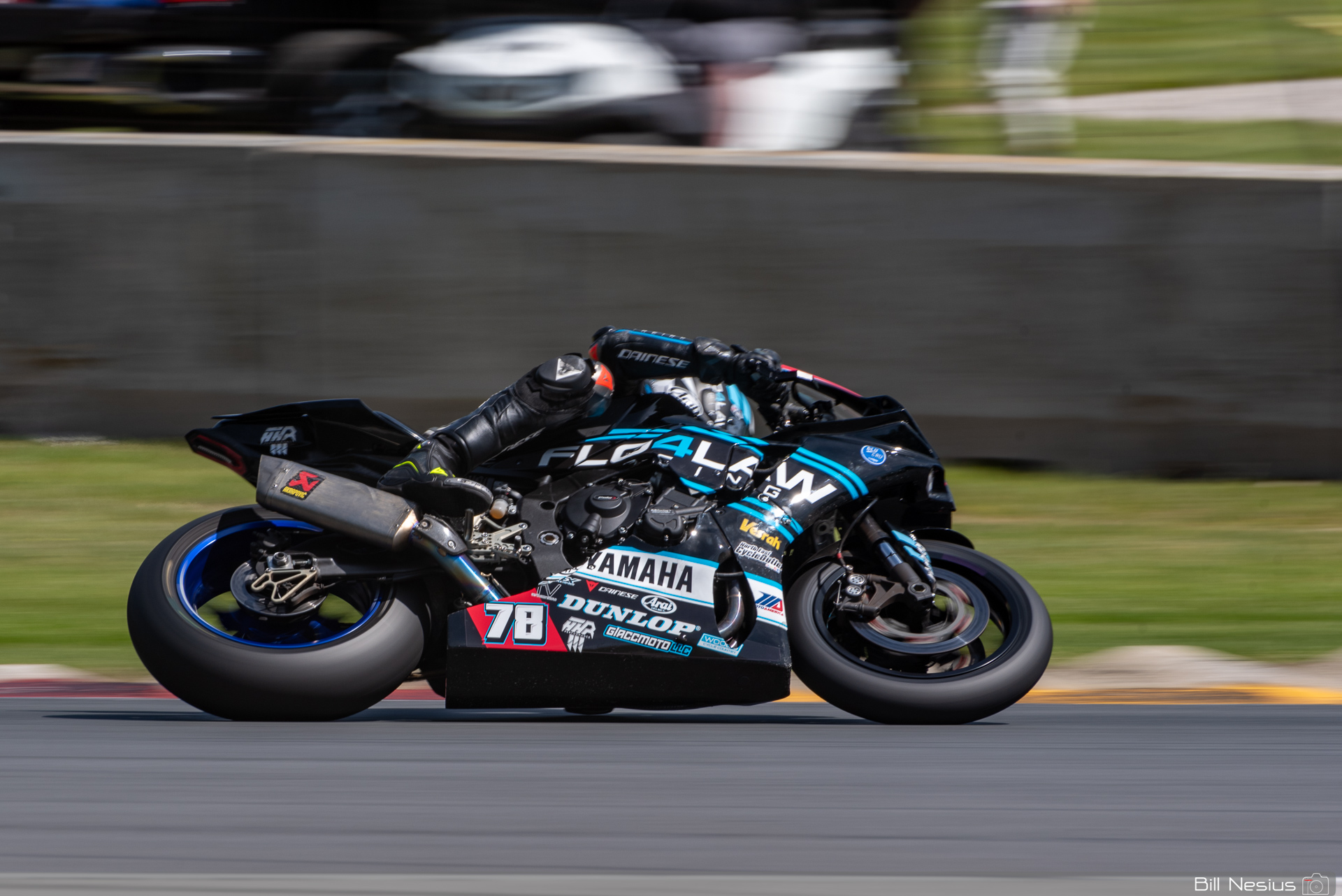 Ben Smith on the Number 78 FLO4LAW Racing Yamaha YZF-R1 / IMG_7095 / 3