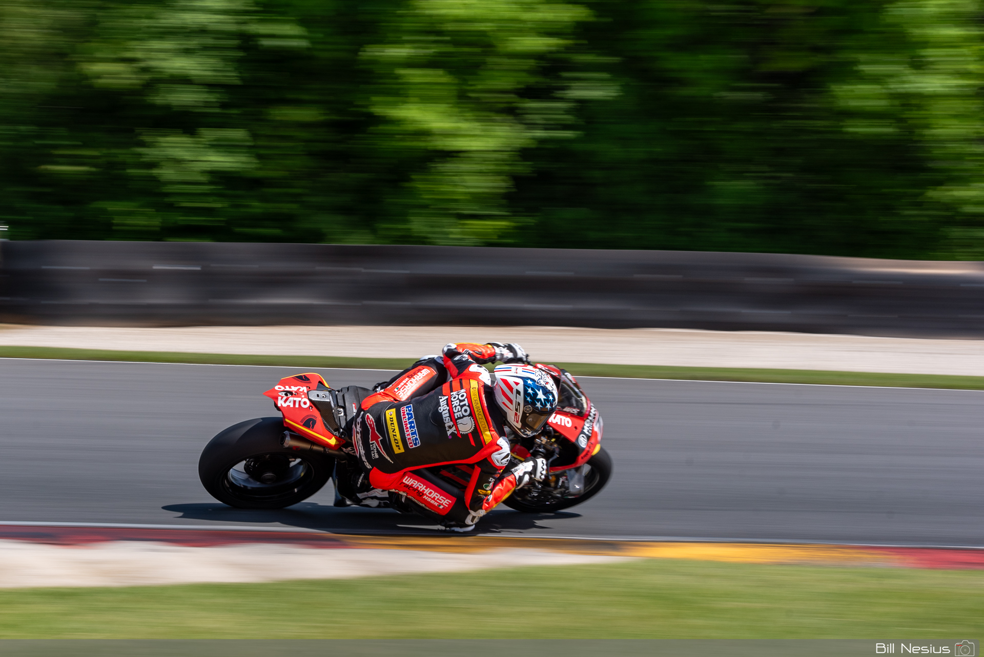 Loris Baz on the Number 76 Warhorse HSBK Racing Ducati Panigale V4R / IMG_7115 / 3