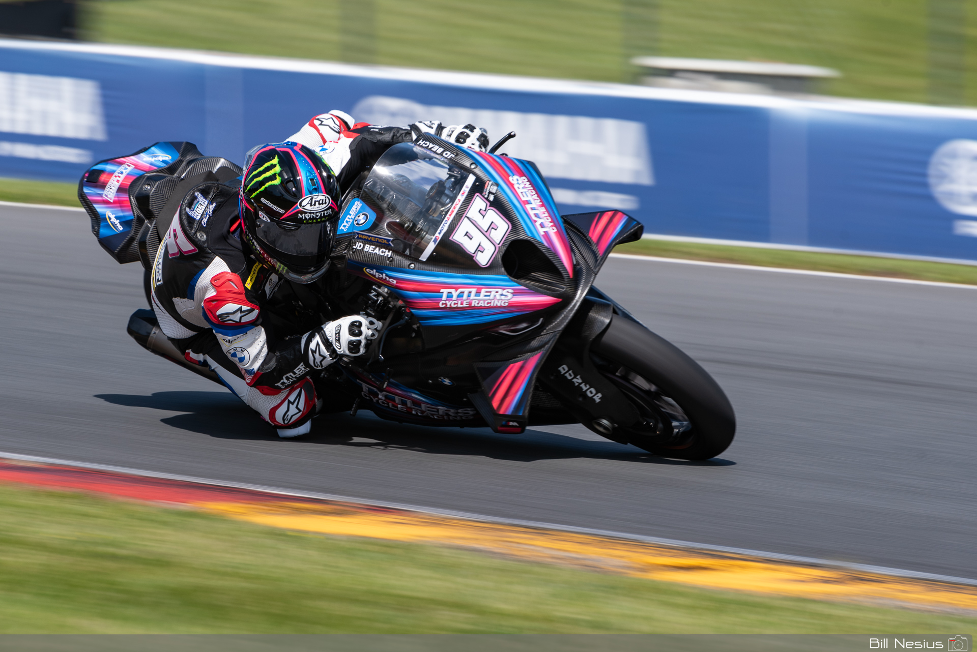JD Beach on the Number 95 Tytlers Cycle Racing BMW M1000RR / IMG_7130 / 3
