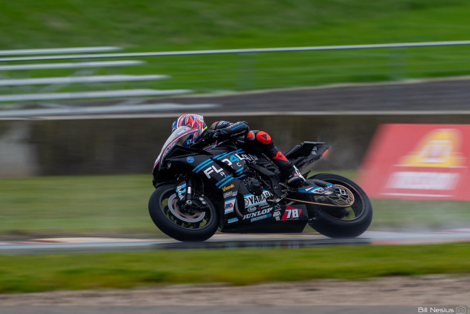 Ben Smith on the Number 78 FLO4LAW Racing Yamaha YZF-R1 / IMG_9715 / 3