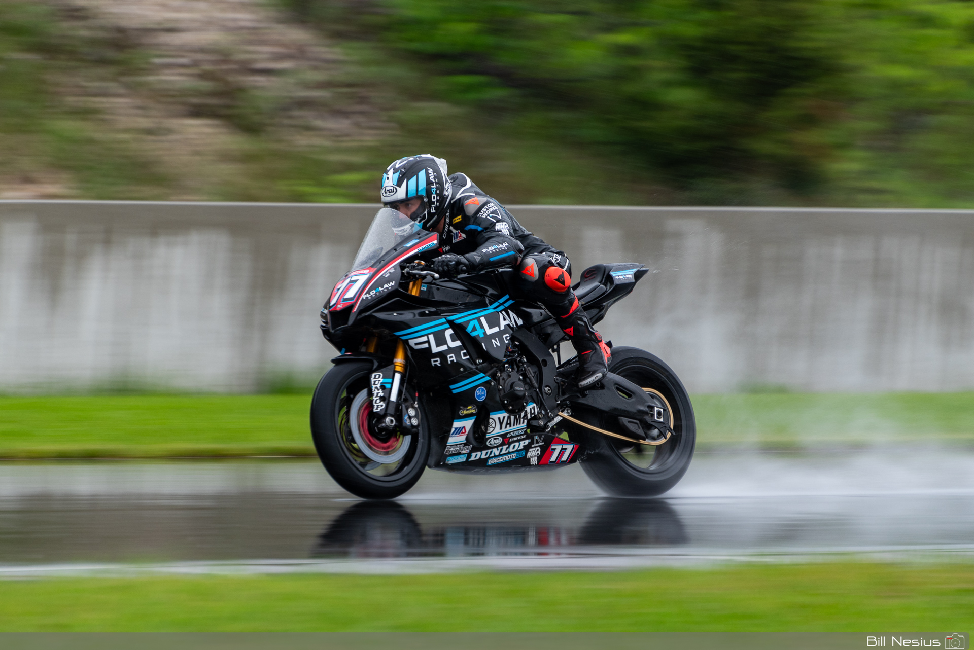 Bobby Davies on the Number 77 FLO4LAW Racing Yamaha YZF-R1 / IMG_9993 / 3