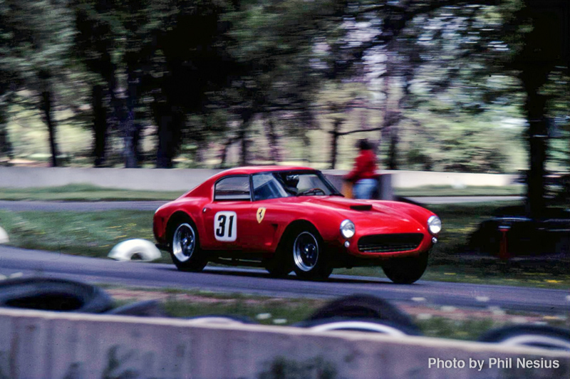 Leo Keating's Ferrari 250swb at Blackhawk farms, 1978 or 1979 / _scan0258 / 