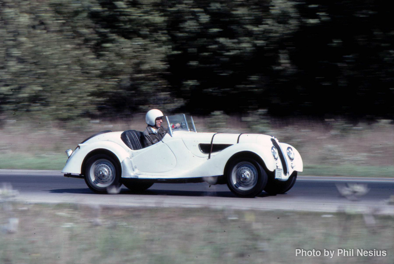 John Kleen's 1936 BMW 328 at Blackhawk farms, 1978 or 1979 / _scan0279 / 