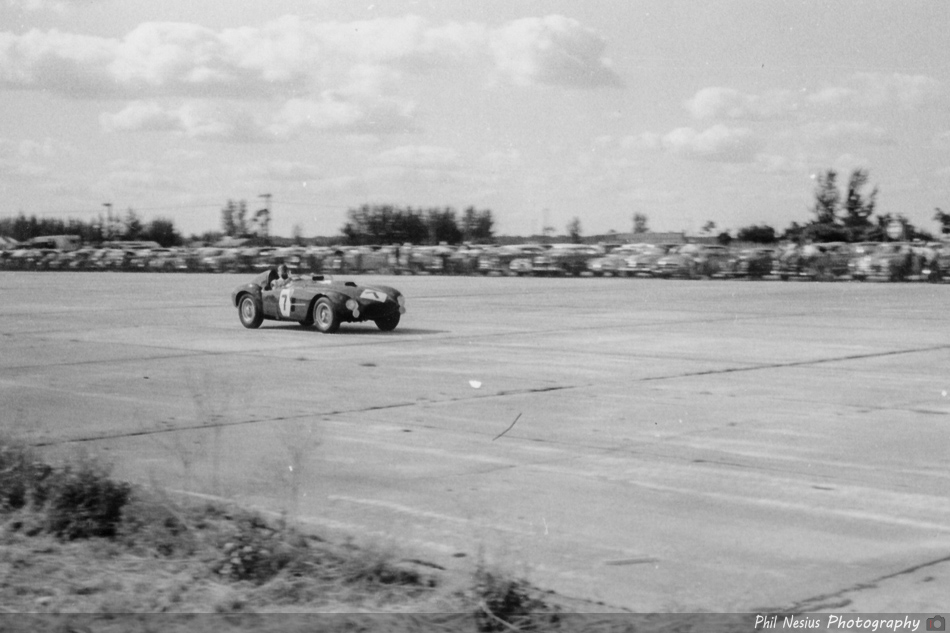 Ferrari 375 Plus Number 7 driven by Jim Kimberly / Lunken at Sebring March, 13 1955 ~ 114L_0003 ~ 