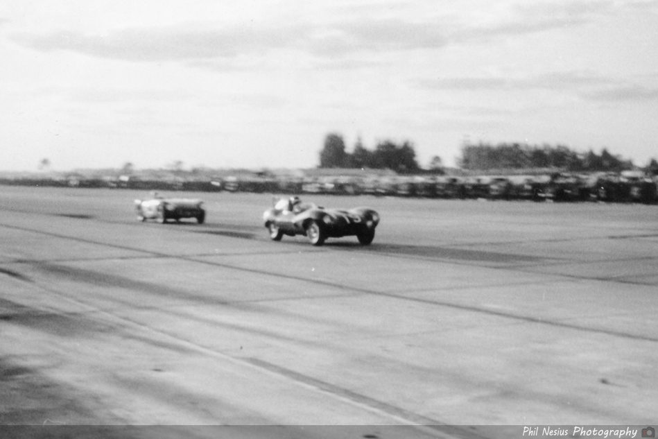 Jaguar D-type Number 19 driven by Hawthorn / Walters at Sebring March, 13 1955 ~ 114L_0005 ~ 
