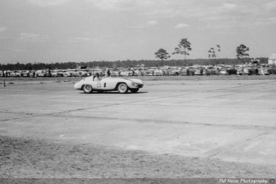 Ferrari 750 Monza Number 25 driven by Hill / Shelby at Sebring March, 13 1955 ~ 114L_0008 ~ 