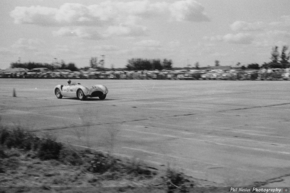 Cunningham C6-R Number 37 driven by Cunningham / Bennett / *Walters at Sebring March, 13 1955 ~ 114L_0013 ~ 