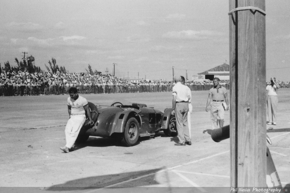 Allard J2X at Sebring March, 13 1955 ~ 114L_0016 ~ 