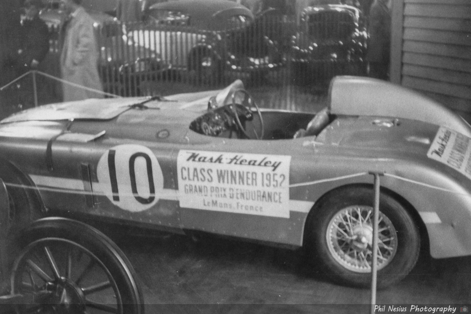 Nash-Healey Number 10 Lemans 1952 class winner at Henry Ford Museum “Evolution of the Sports Car” exhibit - February 1953 ~ 274K_0002 ~ 