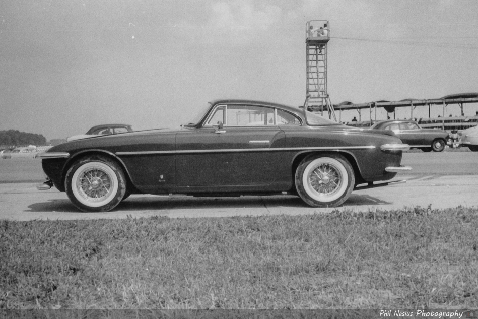 1953 Ferrari 212 Inter Coupe by Vignale at Lockbourne AFB August 1953 ~ 493K_0016 ~ 